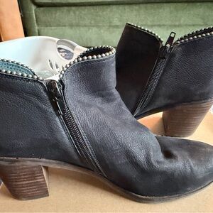 Lucky Brand Black Ankle Booties